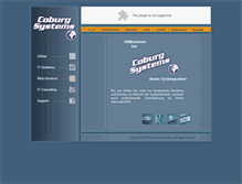Tablet Screenshot of coburg-systems.de